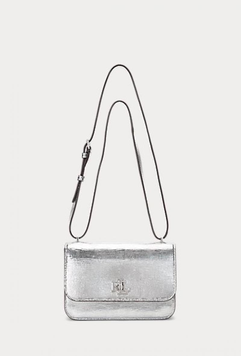 Medium Sophee model bag in embossed shiny leather <br />(<strong>Lauren ralph lauren</strong>)